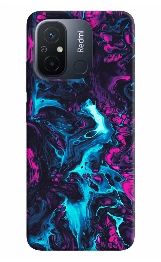 Abstract Redmi 12C Hard Case Back Cover by Casekaro