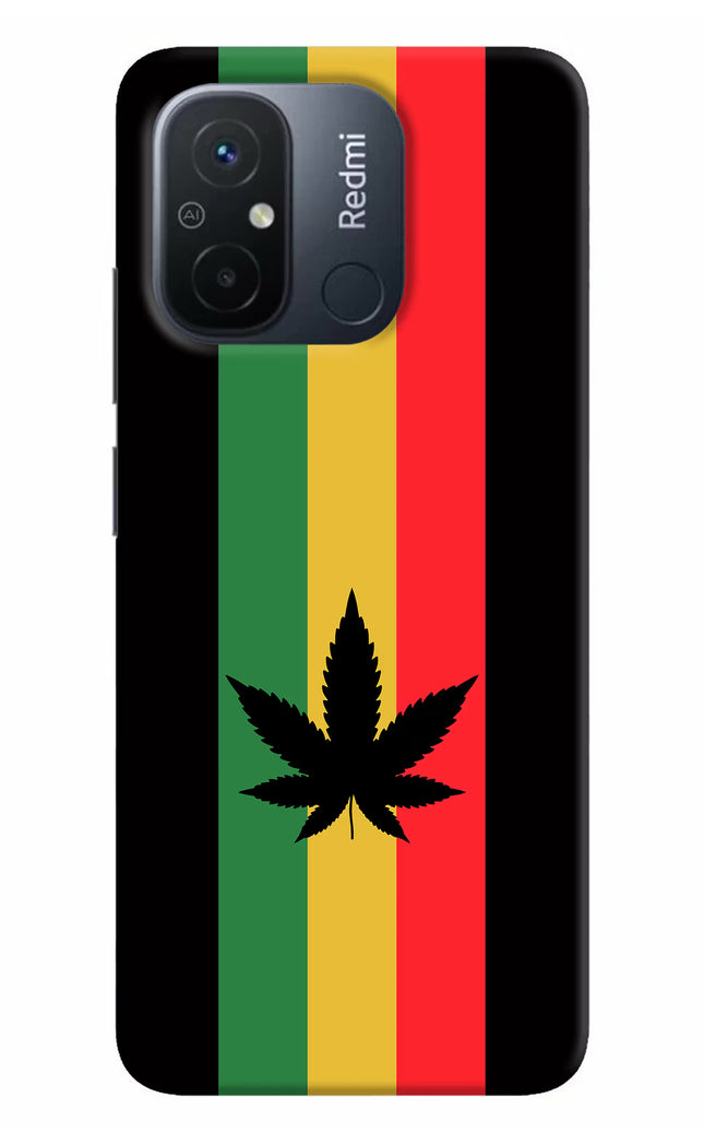 Weed Flag Redmi 12C Hard Case Back Cover by Casekaro