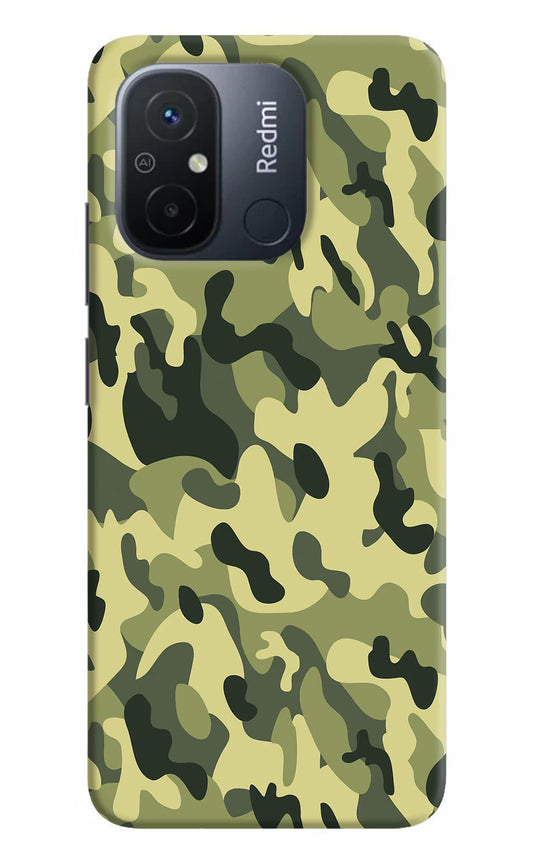 Camouflage Redmi 12C Hard Case Back Cover by Casekaro