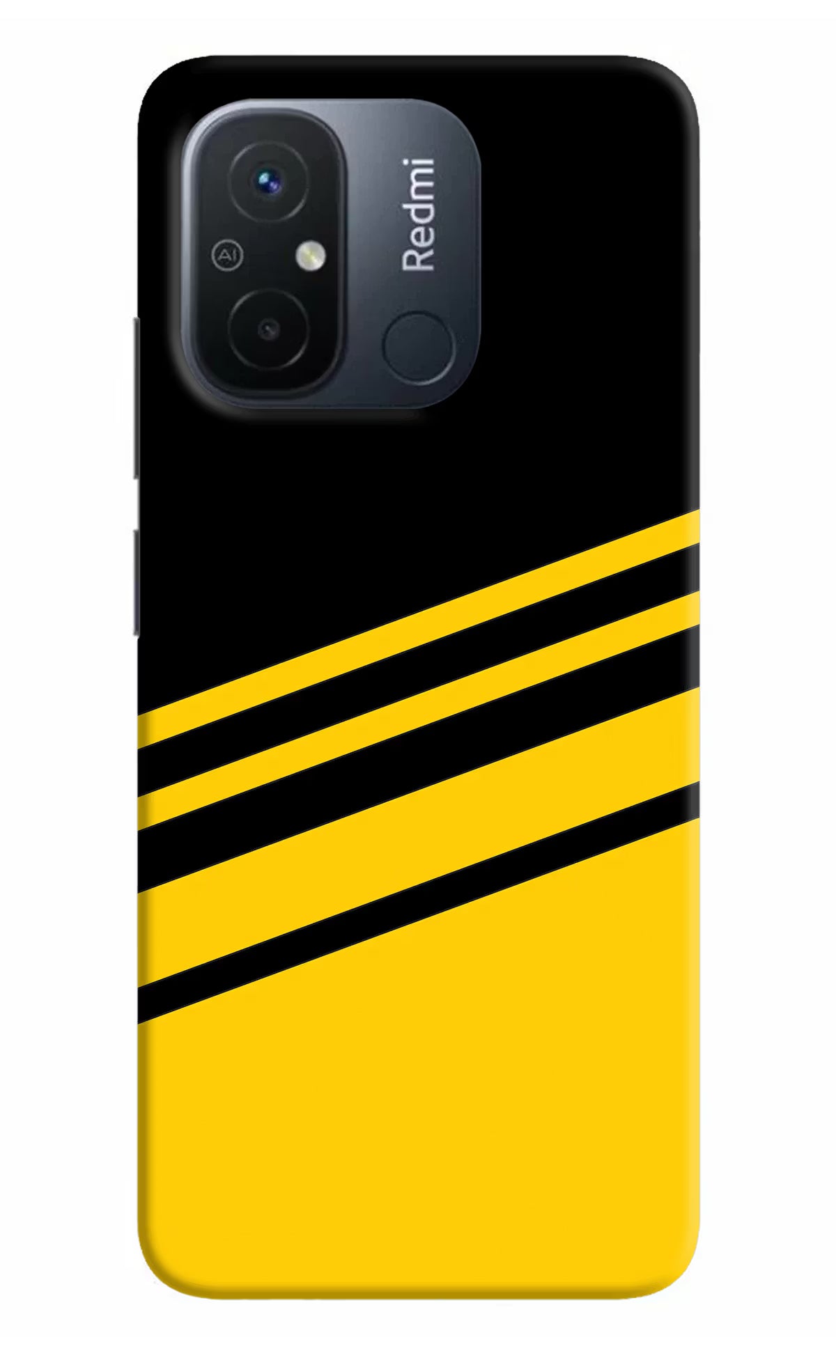 Yellow Shades Redmi 12C Hard Case Back Cover by Casekaro