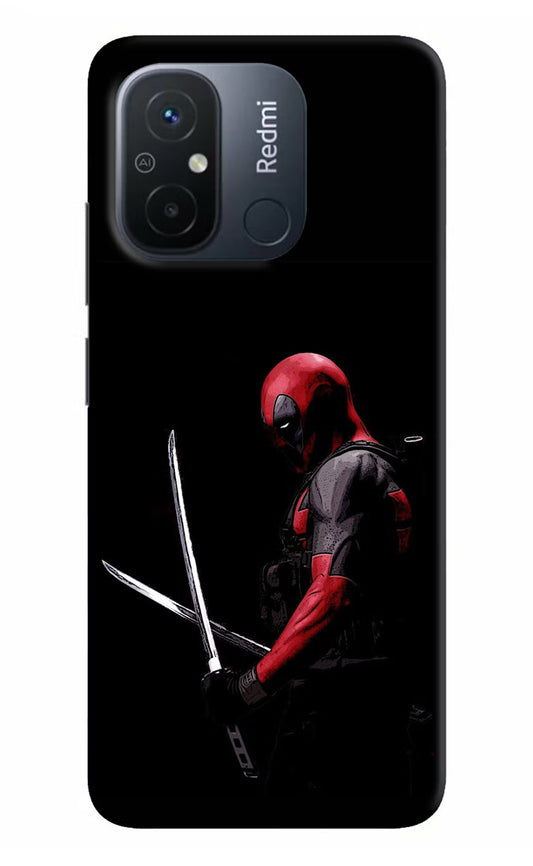 Deadpool Redmi 12C Hard Case Back Cover by Casekaro