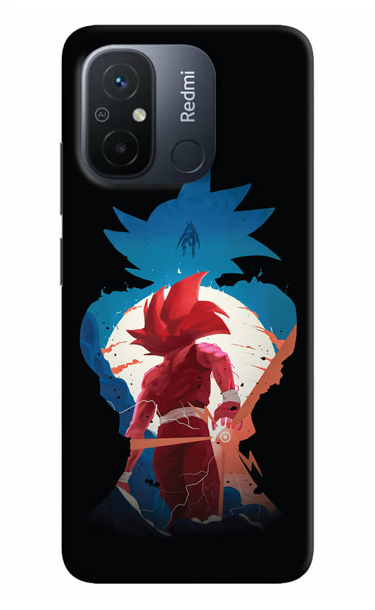 Goku Redmi 12C Hard Case Back Cover by Casekaro