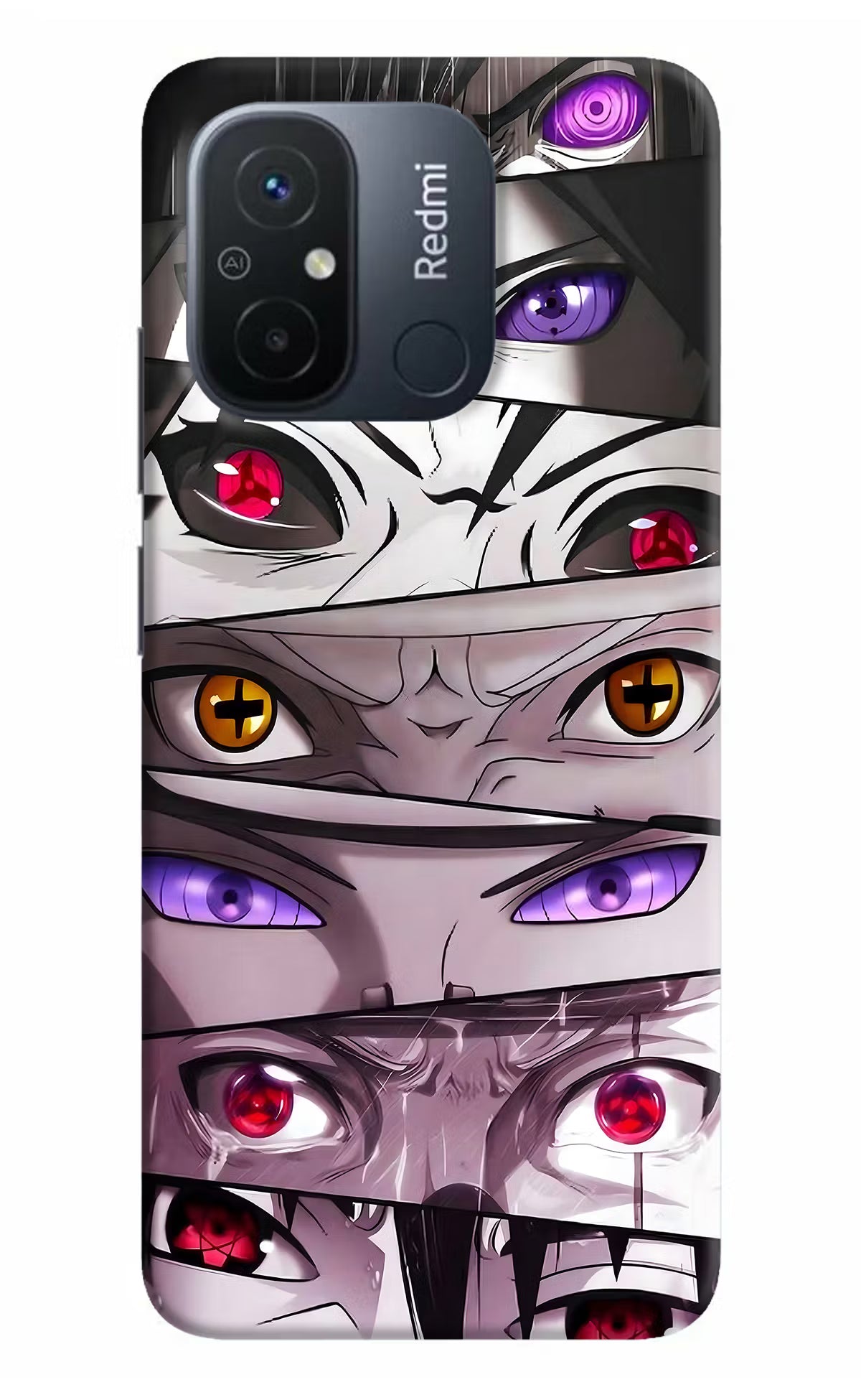 Naruto Anime Redmi 12C Hard Case Back Cover by Casekaro