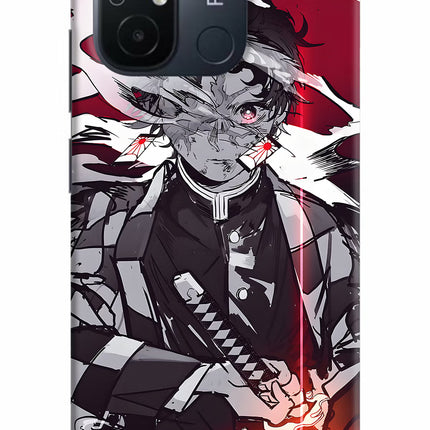 Demon Slayer Redmi 12C Hard Case Back Cover by Casekaro