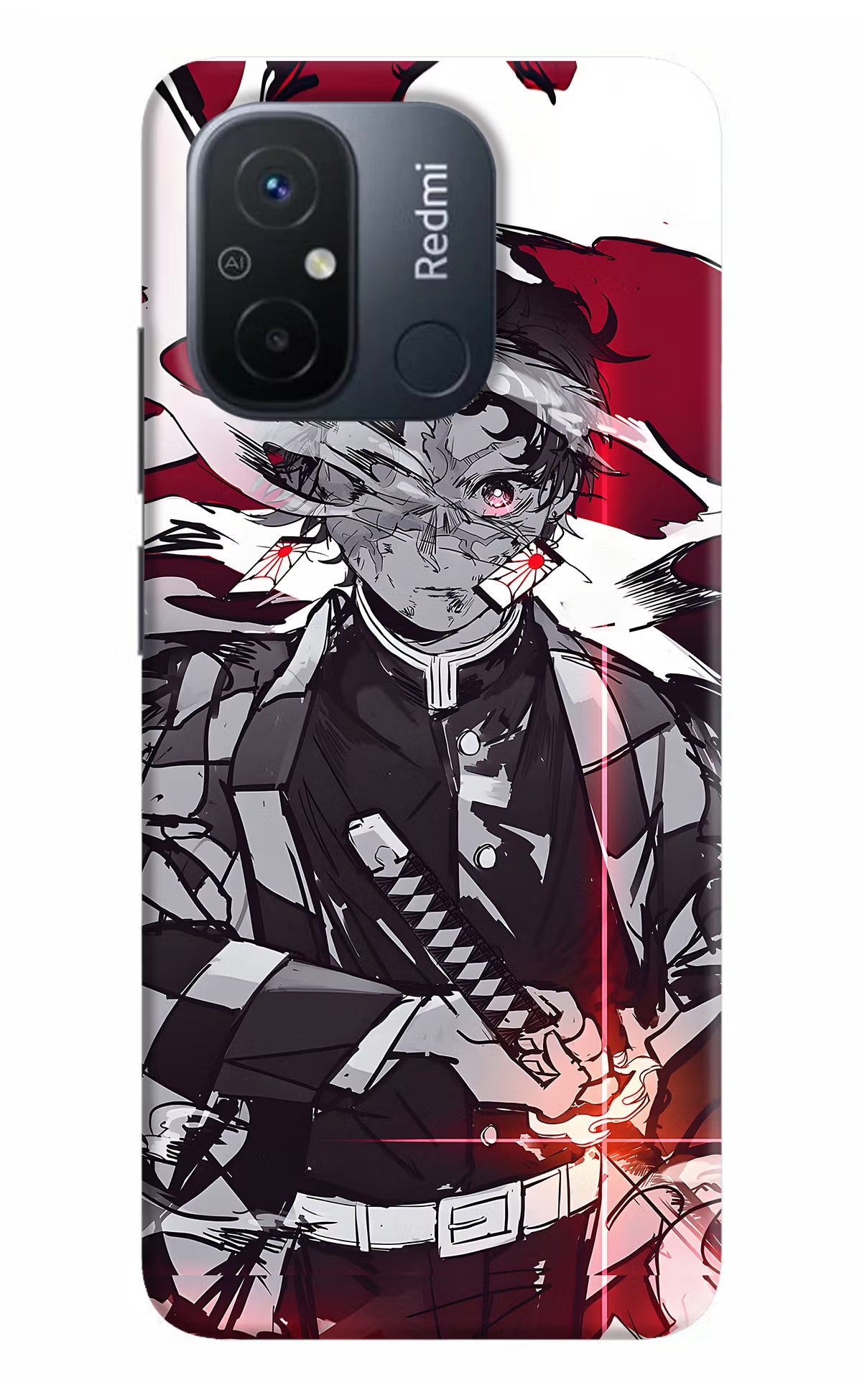 Demon Slayer Redmi 12C Hard Case Back Cover by Casekaro
