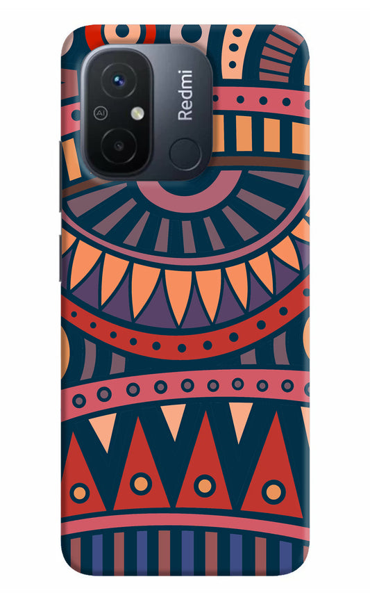 African Culture Design Redmi 12C Hard Case Back Cover by Casekaro