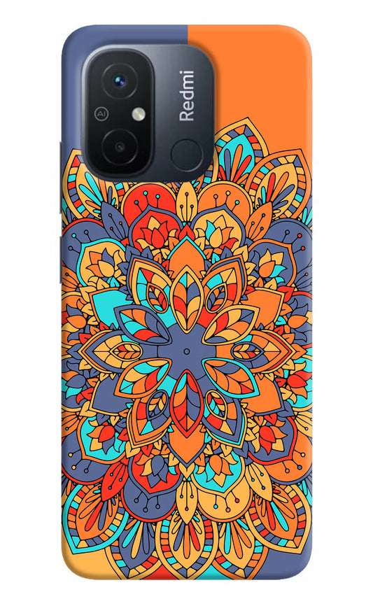 Color Mandala Redmi 12C Hard Case Back Cover by Casekaro