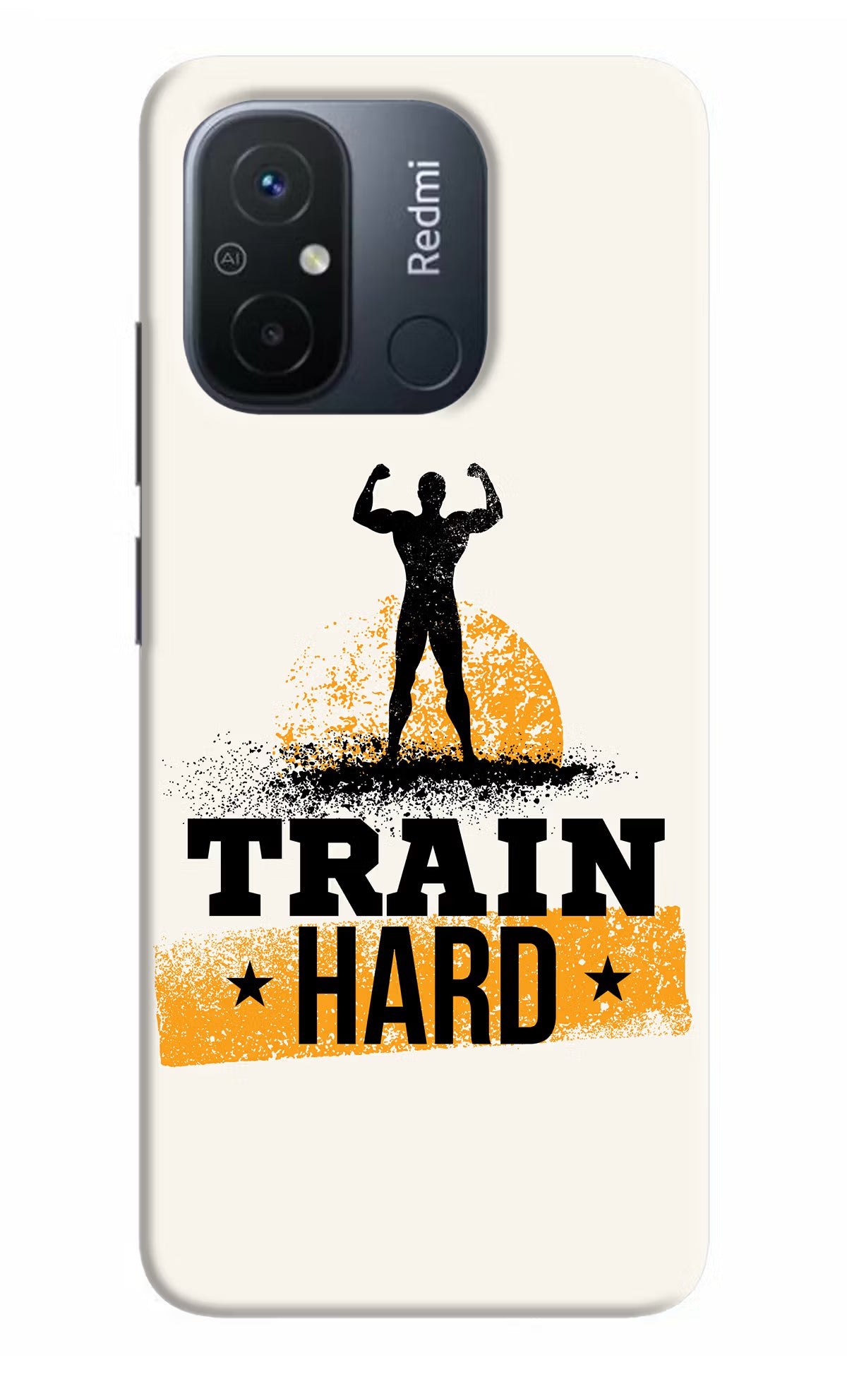 Train Hard Redmi 12C Hard Case Back Cover by Casekaro
