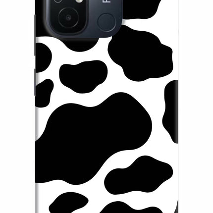 Cow Spots Redmi 12C Hard Case Back Cover by Casekaro