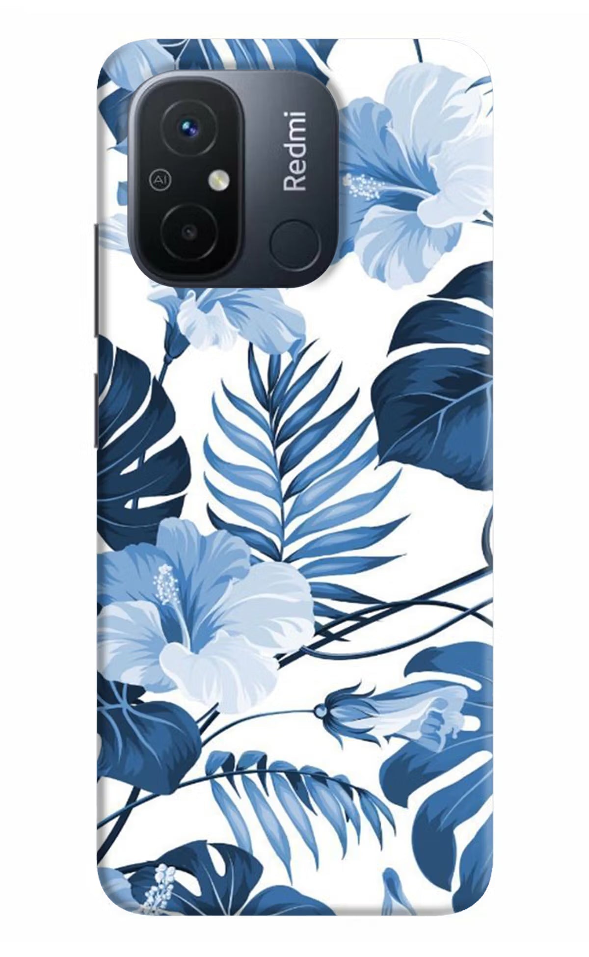 Fabric Art Redmi 12C Hard Case Back Cover by Casekaro