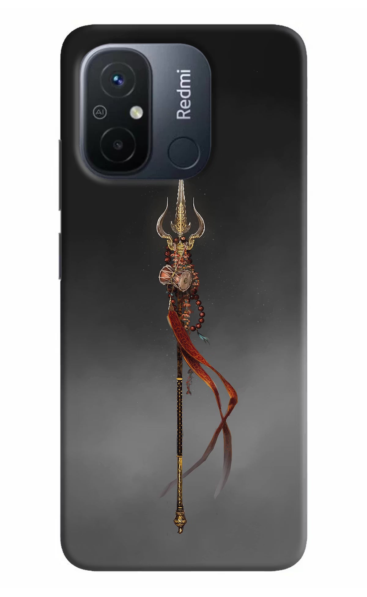 Shiv Trishul Redmi 12C Hard Case Back Cover by Casekaro