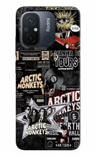 Arctic Monkeys Redmi 12C Hard Case Back Cover by Casekaro