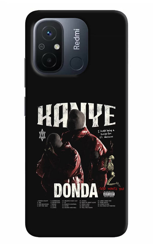 Donda Kanye West Redmi 12C Hard Case Back Cover by Casekaro