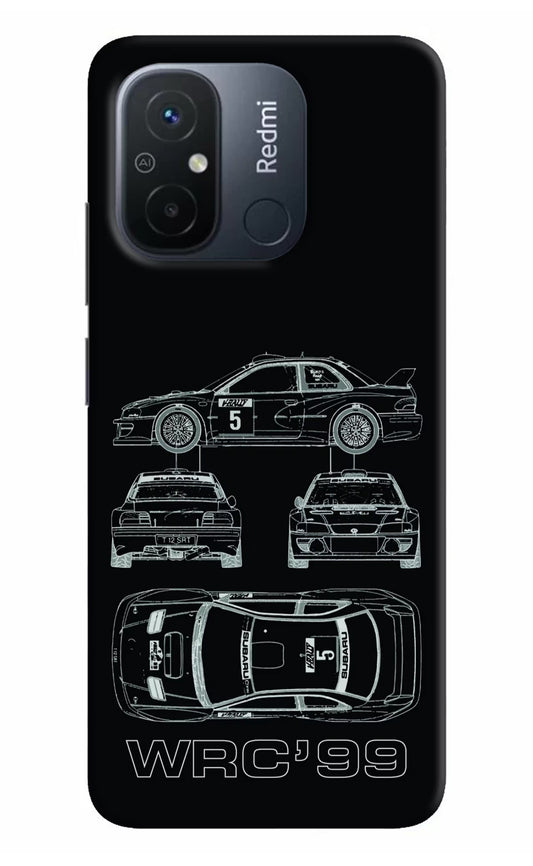 WRC'99 Redmi 12C Hard Case Back Cover by Casekaro