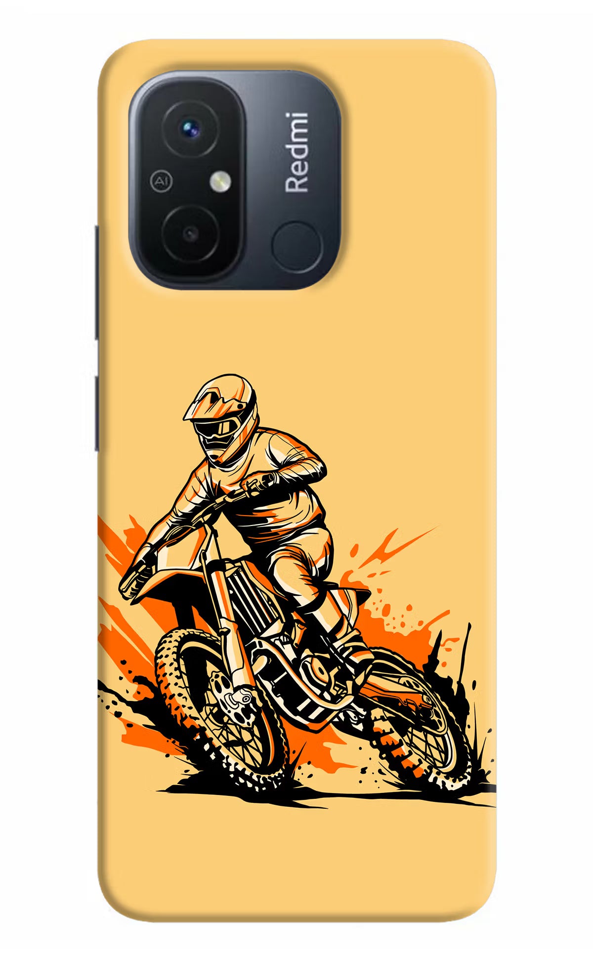 Off-Road Fury Redmi 12C Hard Case Back Cover by Casekaro
