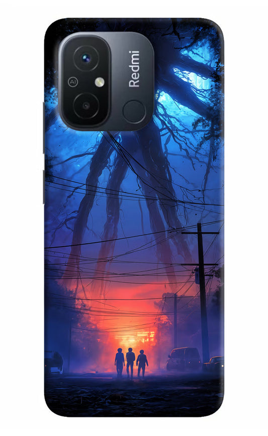 Ordinary Things Shadow Redmi 12C Hard Case Back Cover by Casekaro