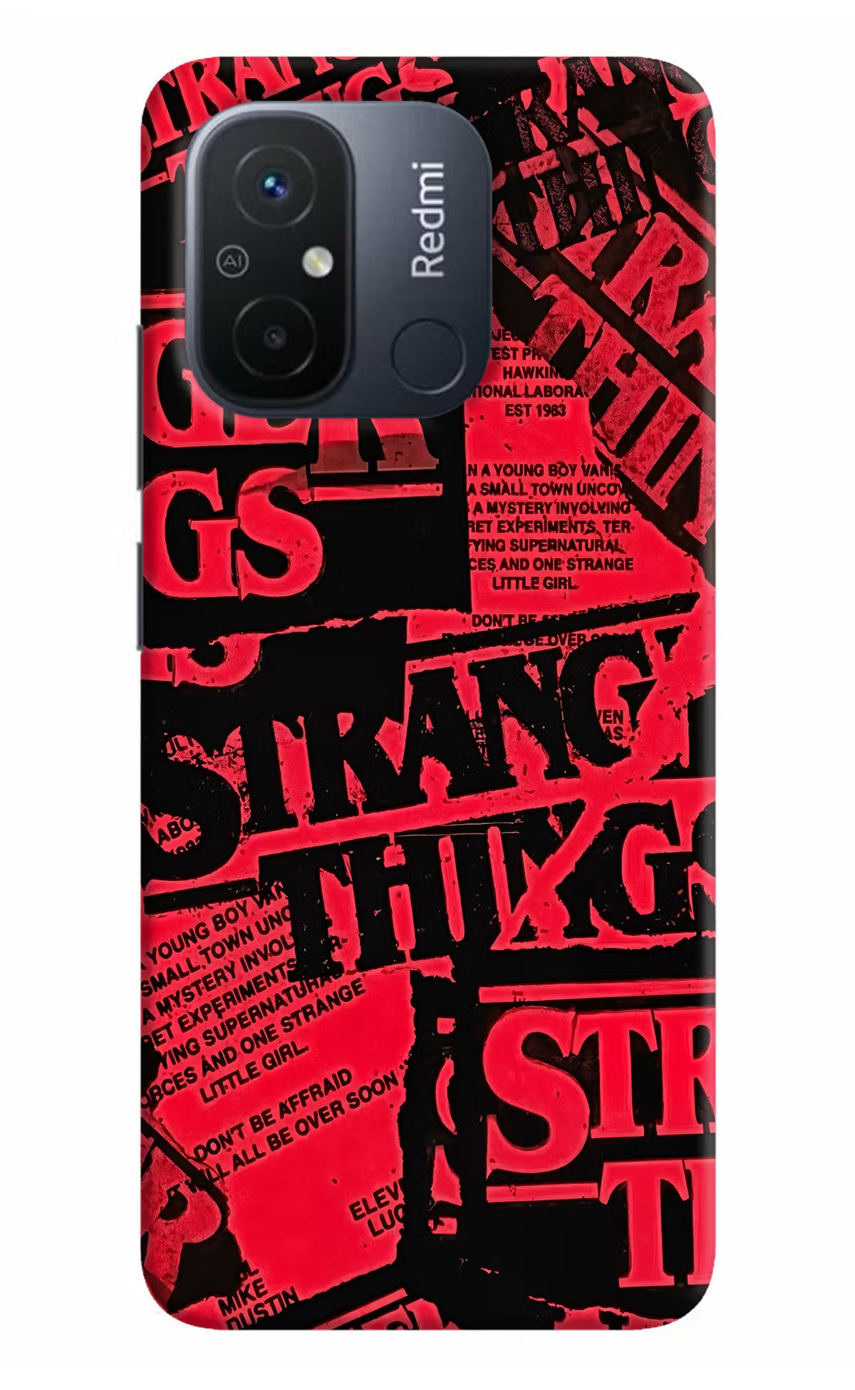 Ordinary Things Redmi 12C Hard Case Back Cover by Casekaro