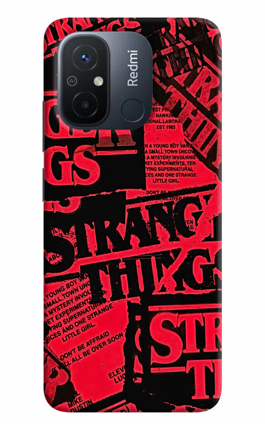Ordinary Things Redmi 12C Hard Case Back Cover by Casekaro