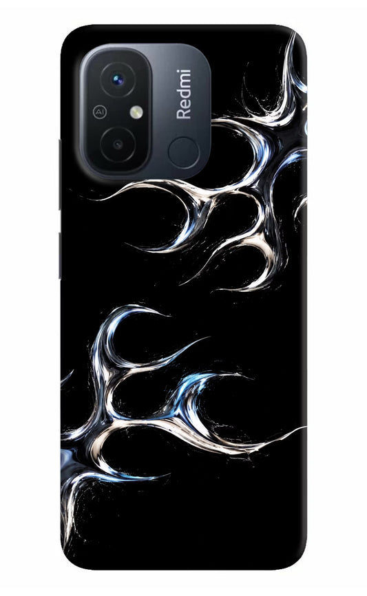 Chrome Tribal Redmi 12C Hard Case Back Cover by Casekaro
