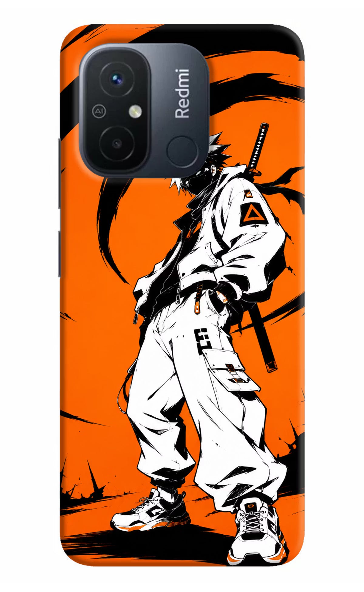 Street Samurai  Redmi 12C Hard Case Back Cover by Casekaro