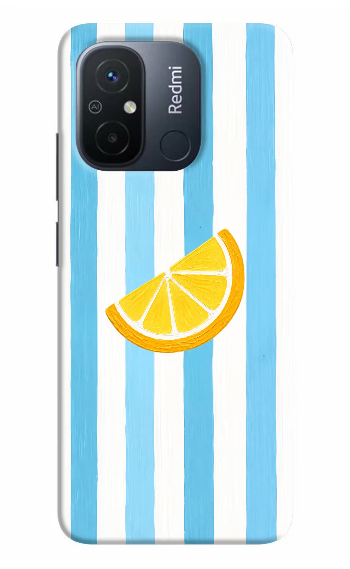 Summer Lemon Redmi 12C Hard Case Back Cover by Casekaro