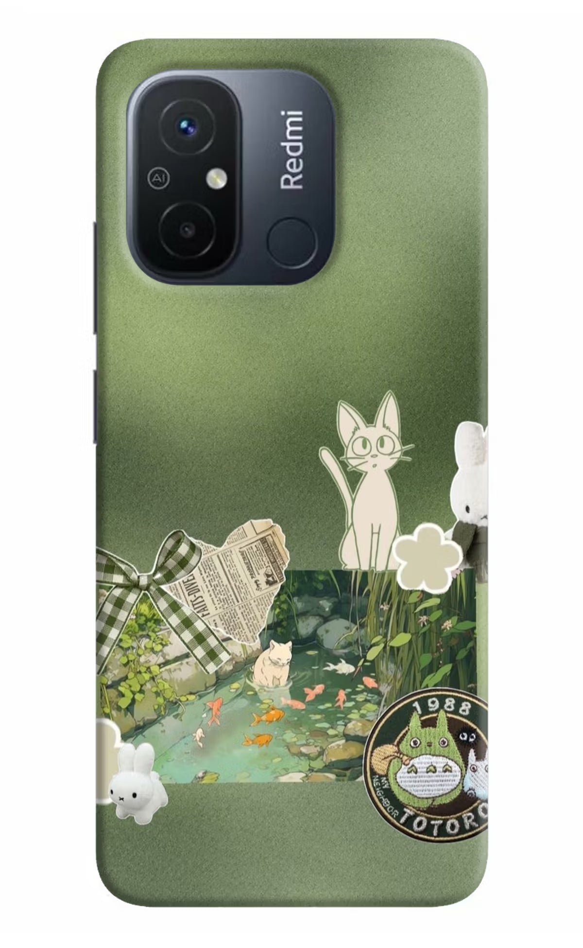 Aesthetic anime Redmi 12C Back Cover