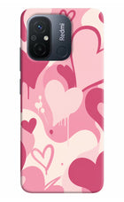 Hearty case Redmi 12C Hard Case Back Cover by Casekaro