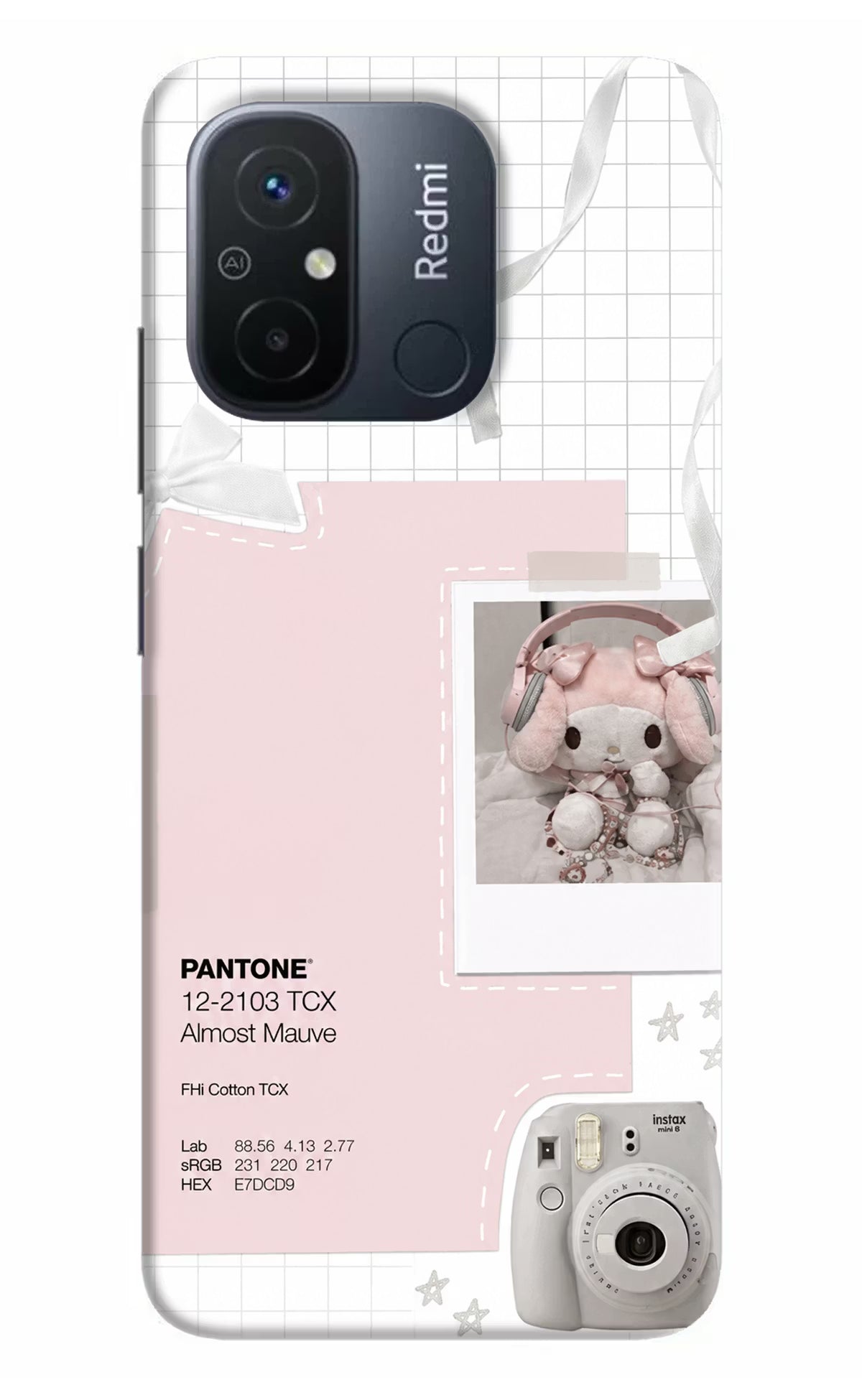 Pantone Asthetic Redmi 12C Back Cover