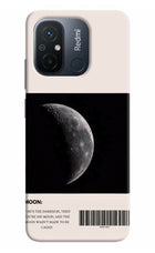 Moon Phase Redmi 12C Hard Case Back Cover by Casekaro