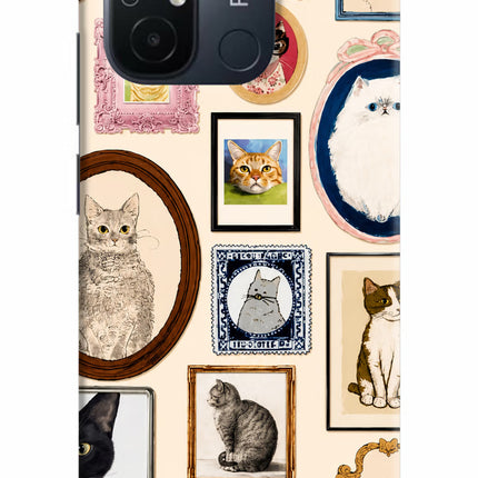 Mirror Cats Redmi 12C Hard Case Back Cover by Casekaro