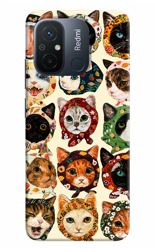 Cool Cat Redmi 12C Hard Case Back Cover by Casekaro