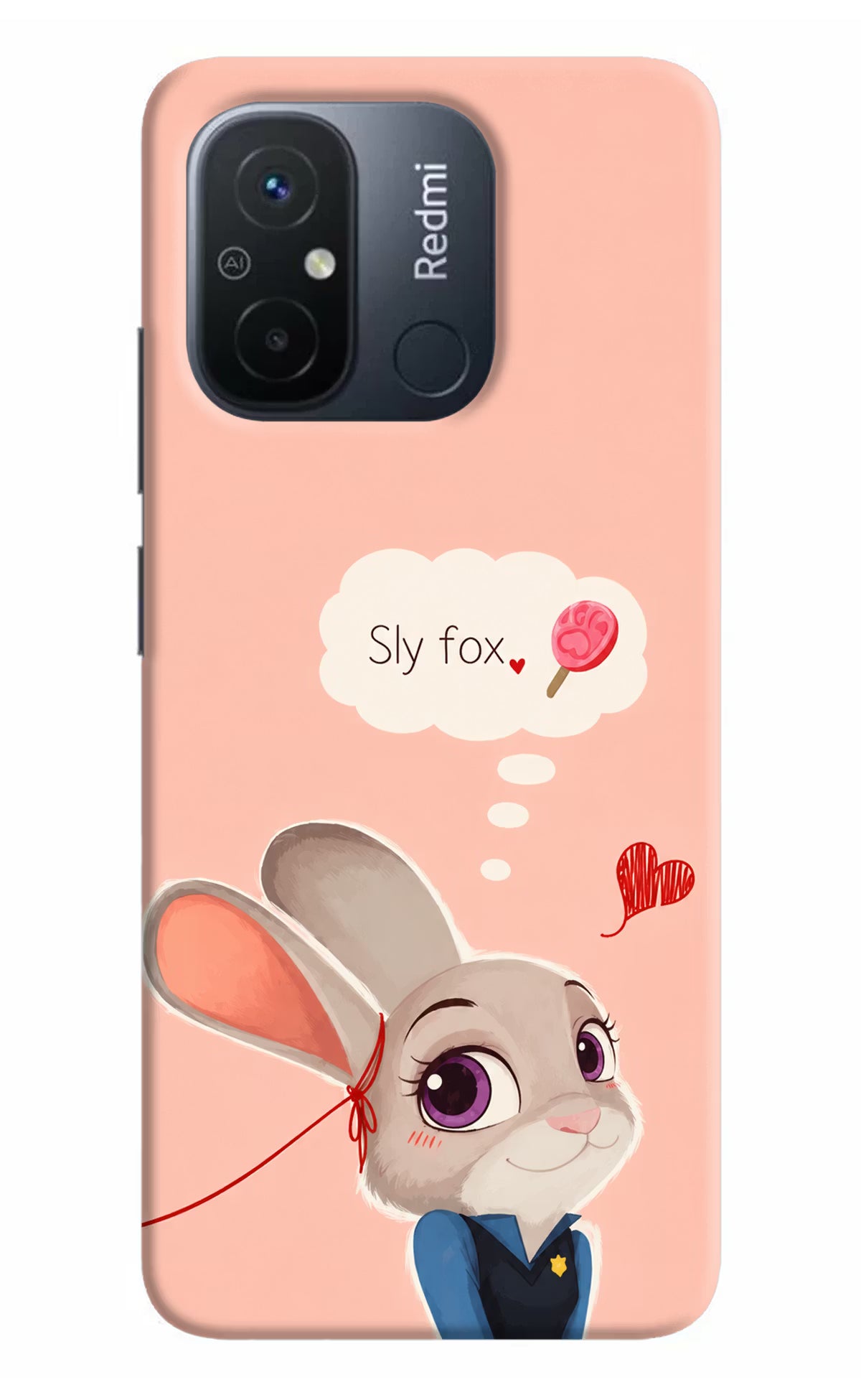 Judy Charm Redmi 12C Back Cover