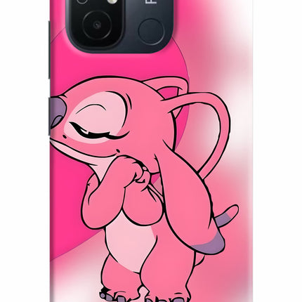 Angel Hug Redmi 12C Hard Case Back Cover by Casekaro