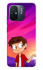 Marco Sunset Redmi 12C Hard Case Back Cover by Casekaro