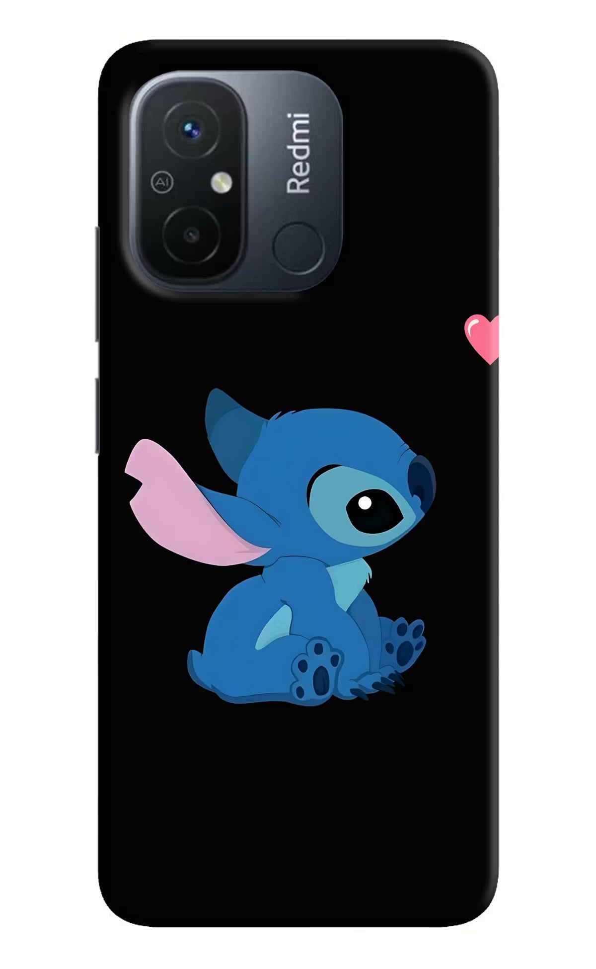 Stitch Crush Redmi 12C Back Cover
