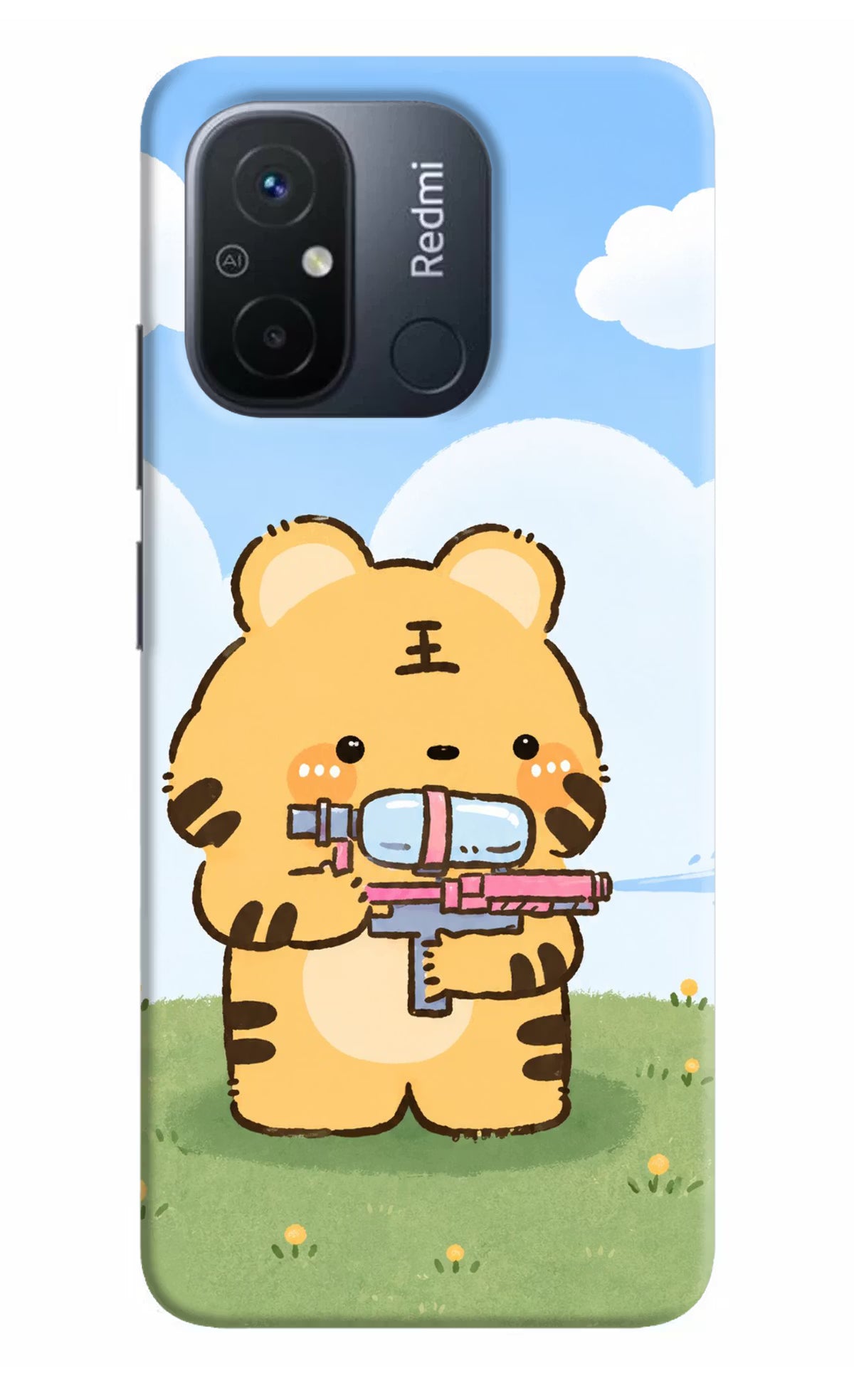 Tiger Treat Redmi 12C Back Cover