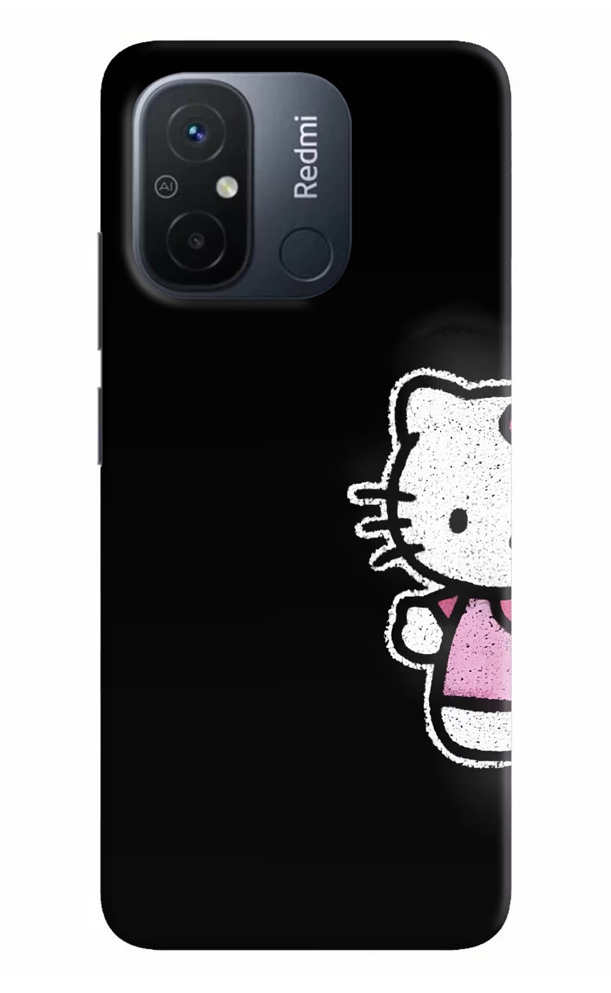 Kitty Charm Redmi 12C Hard Case Back Cover by Casekaro