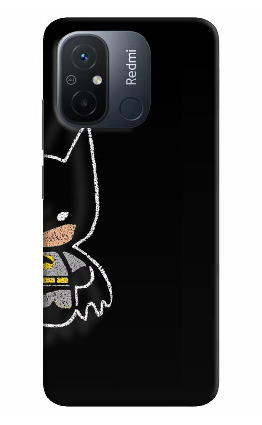 Bat Kitty Redmi 12C Hard Case Back Cover by Casekaro