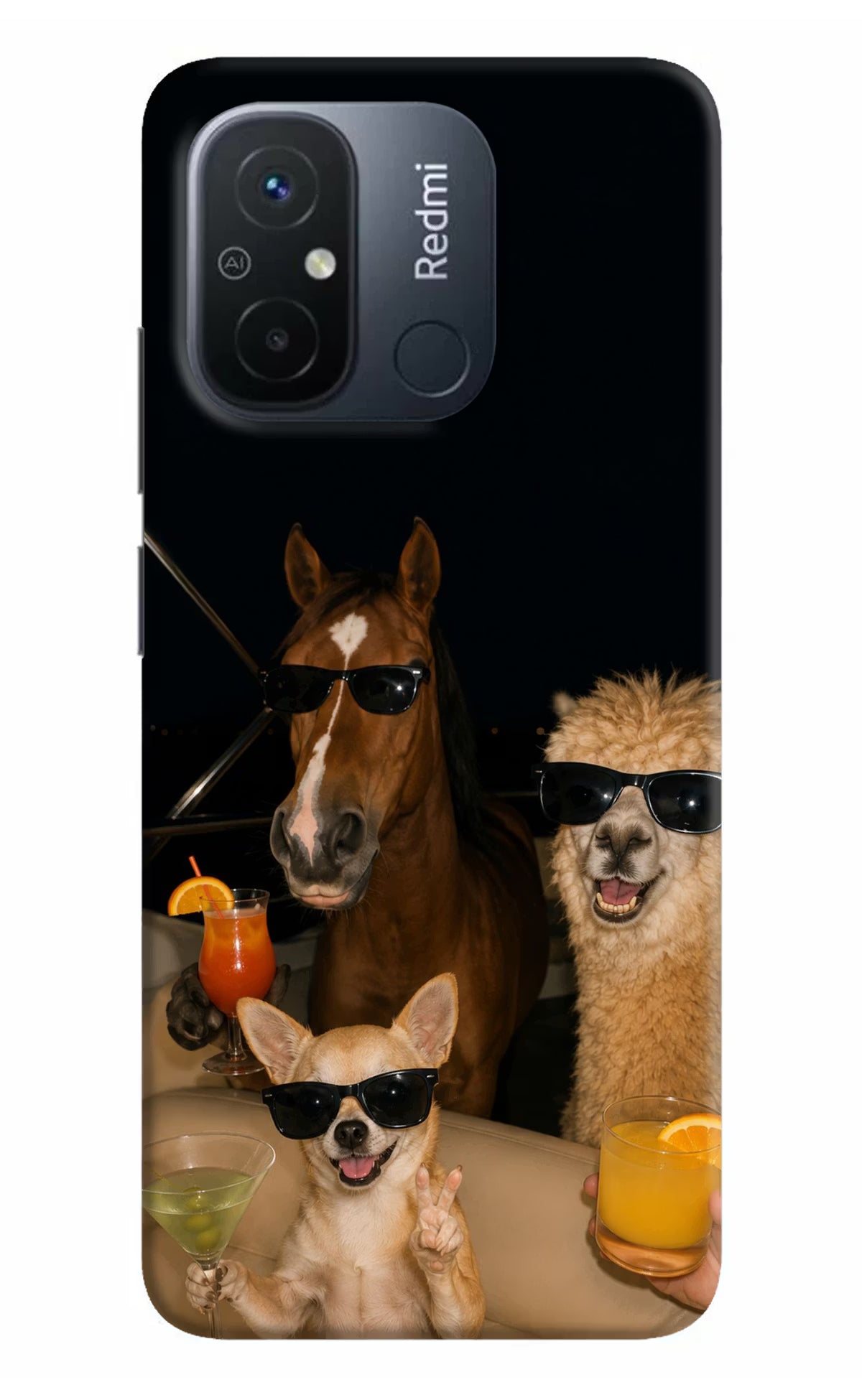 Party Squad Redmi 12C Back Cover