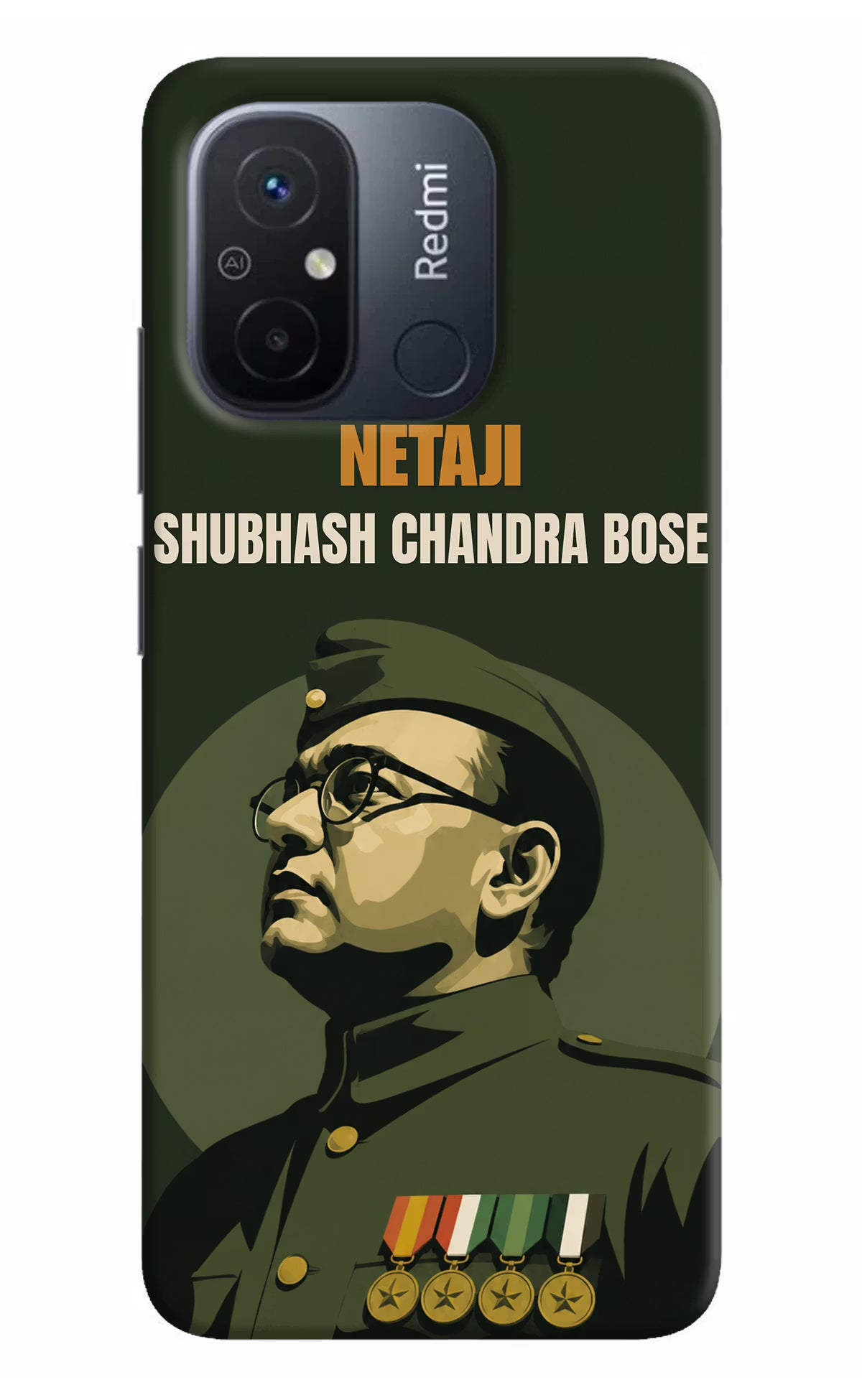 Netaji Legacy Redmi 12C Back Cover