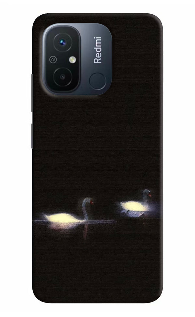 Silent Swans Redmi 12C Hard Case Back Cover by Casekaro