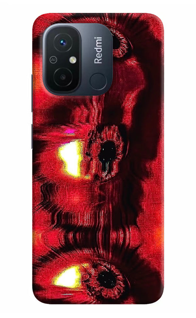 Fire Eye Redmi 12C Hard Case Back Cover by Casekaro