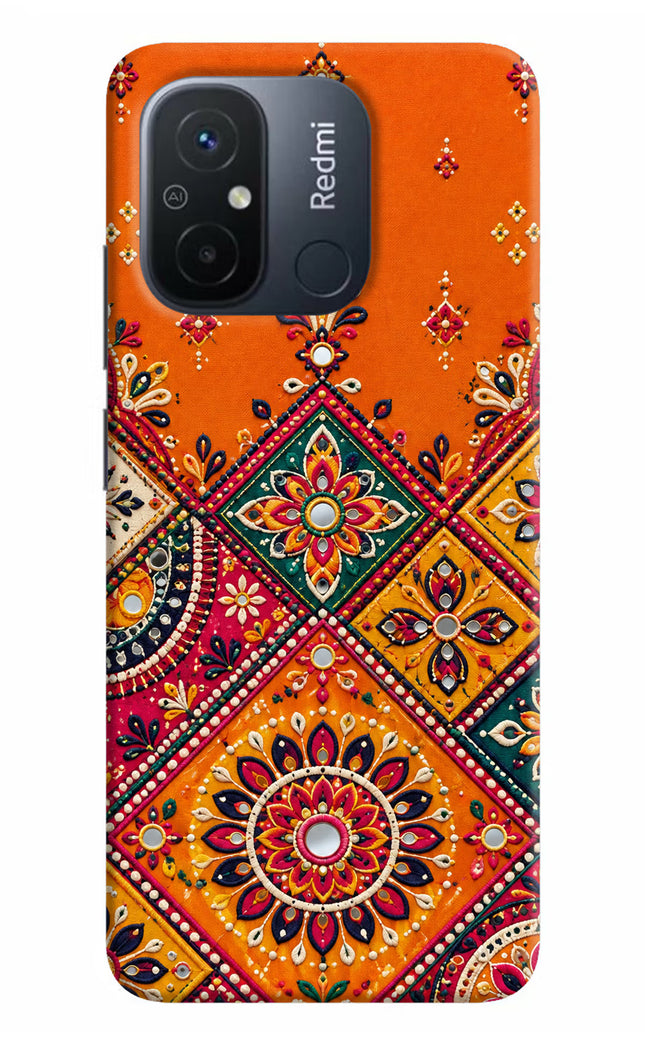 Kutch Glow Redmi 12C Hard Case Back Cover by Casekaro