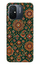 Green Pataka Redmi 12C Hard Case Back Cover by Casekaro