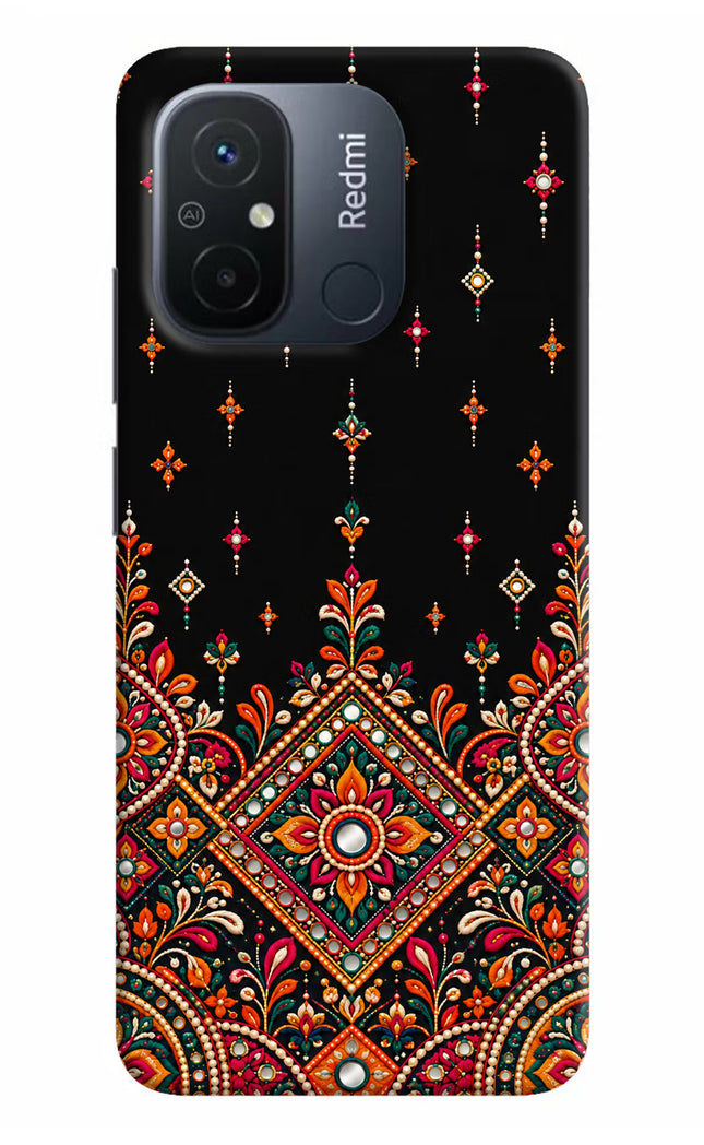 Noir Mehfil Redmi 12C Hard Case Back Cover by Casekaro