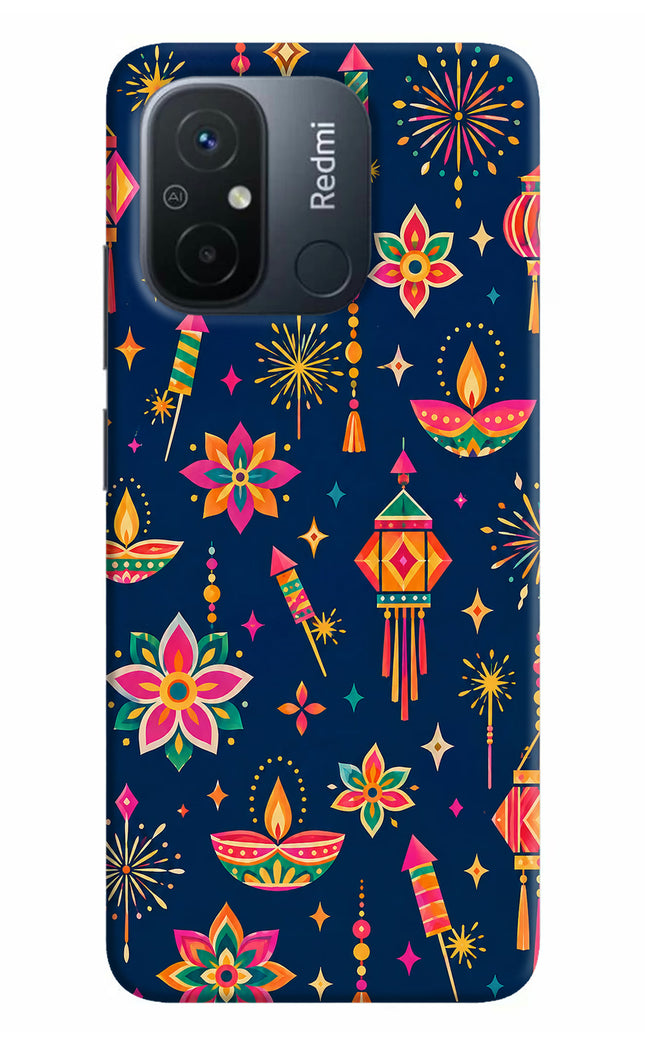 Festive Pop Redmi 12C Back Cover