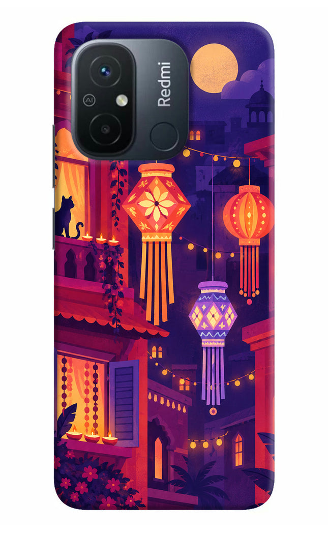 Lantern Lane Redmi 12C Back Cover