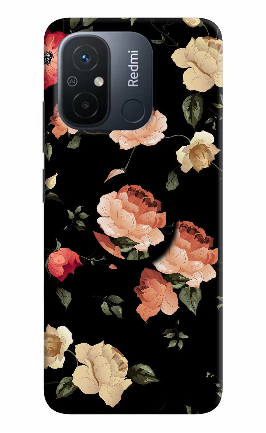 Flowers Redmi 12C Pop Case, Hard case