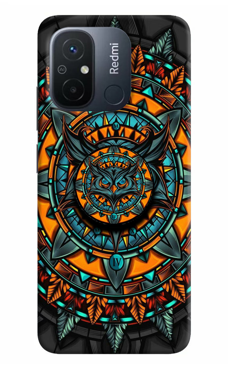 Angry Owl Redmi 12C Pop Case, Hard case