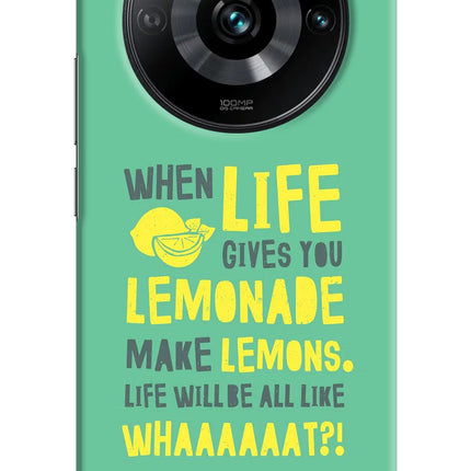 Quote Realme 11 Pro/Pro+ 5G Hard Case Back Cover by Casekaro